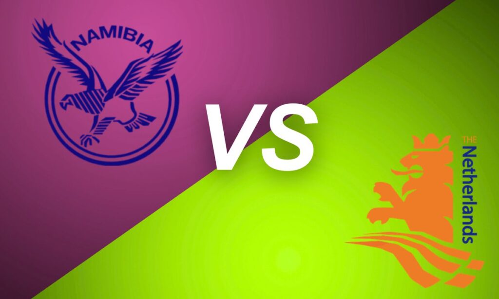 namibia national cricket team vs netherlands national cricket team timeline