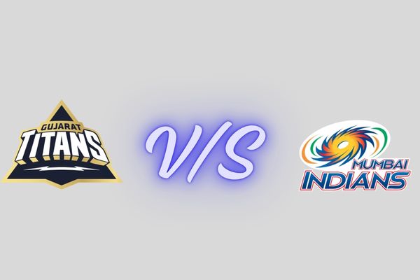 gujarat titans vs mumbai indians timeline