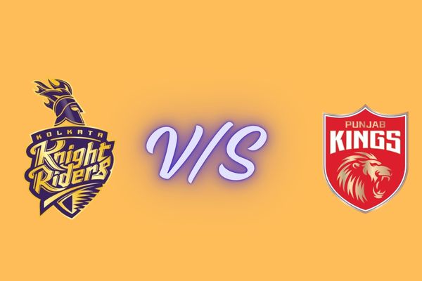kolkata knight riders vs punjab kings timeline