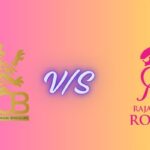 rajasthan royals vs royal challengers bengaluru timeline