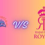 chennai super kings vs rajasthan royals timeline