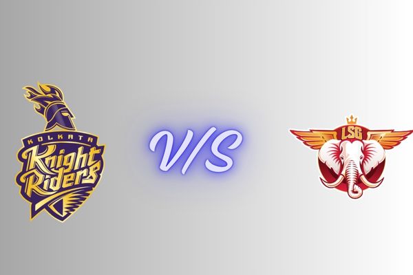 kolkata knight riders vs lucknow super giants timeline
