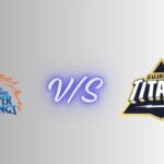 chennai super kings vs gujarat titans timeline
