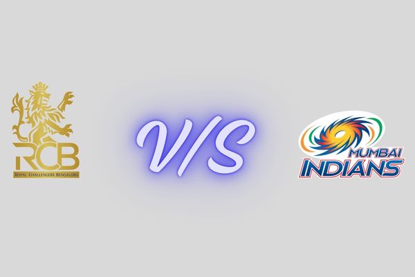 royal challengers bengaluru vs mumbai indians timeline