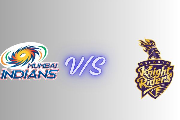mumbai indians vs kolkata knight riders timeline