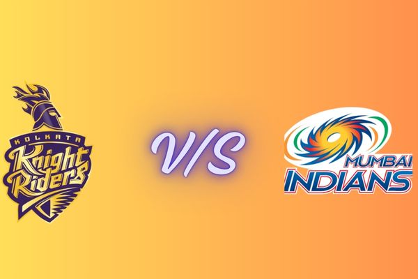 kolkata knight riders vs mumbai indians timeline