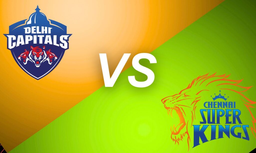 delhi capitals vs chennai super kings timeline