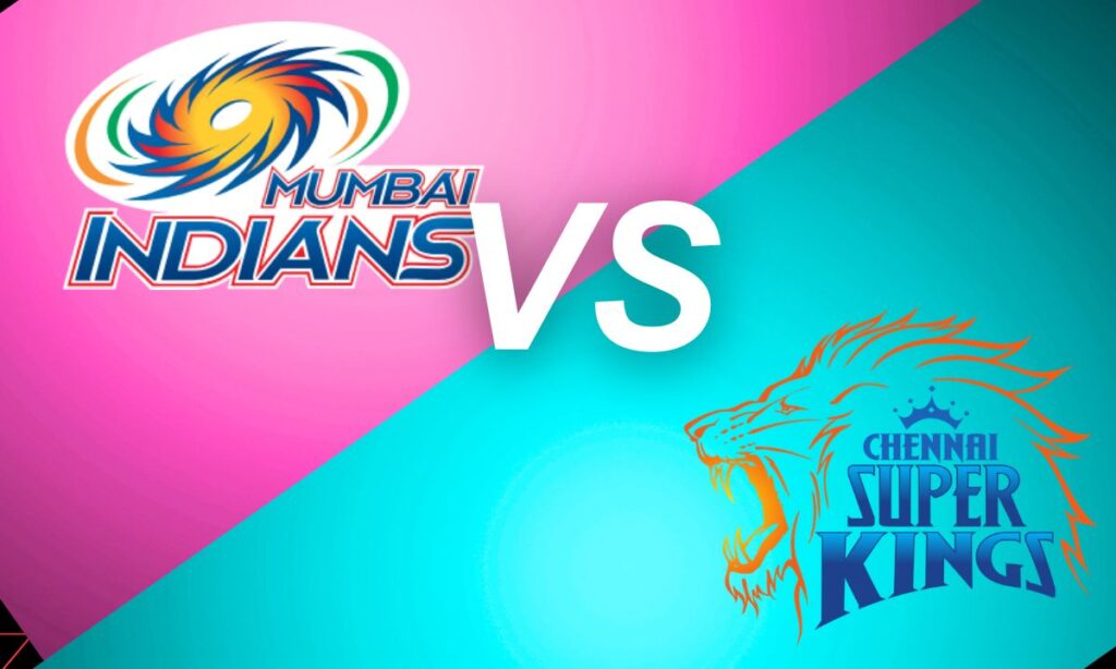 mumbai indians vs chennai super kings timeline