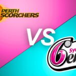 perth scorchers vs sydney sixers timeline
