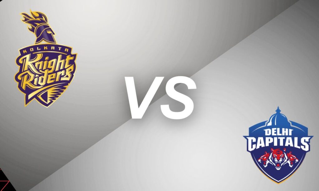 kolkata knight riders vs delhi capitals timeline
