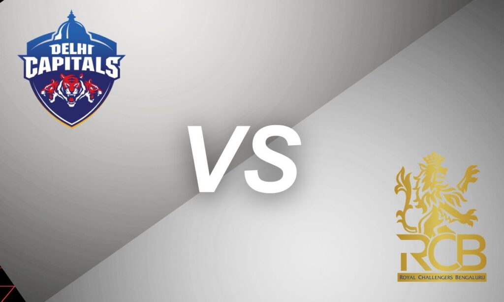 delhi capitals vs royal challengers bengaluru timeline