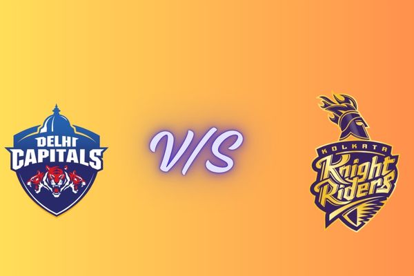 delhi capitals vs kolkata knight riders timeline