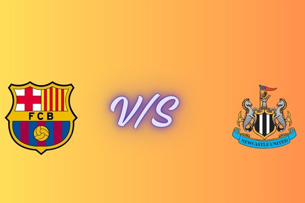 fc barcelona vs newcastle united f.c. timeline